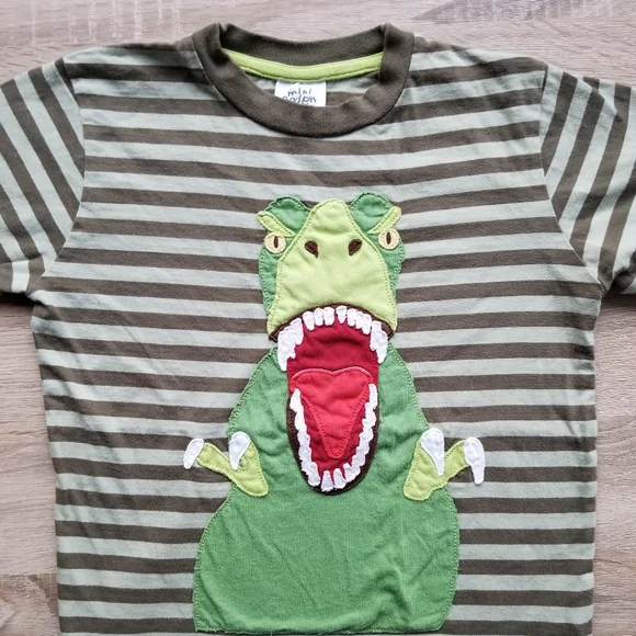 2011 (v)guc Mini Boden 5-6 years tyrannosaurus rex tee - Picture 3 of 11